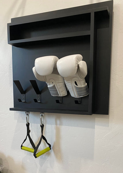 Tonal Shelf Original Wall shelf for Tonal Accessories plus Boxing gloves - Best Seller- W Group Designs Unique Gift - W Group Designs
